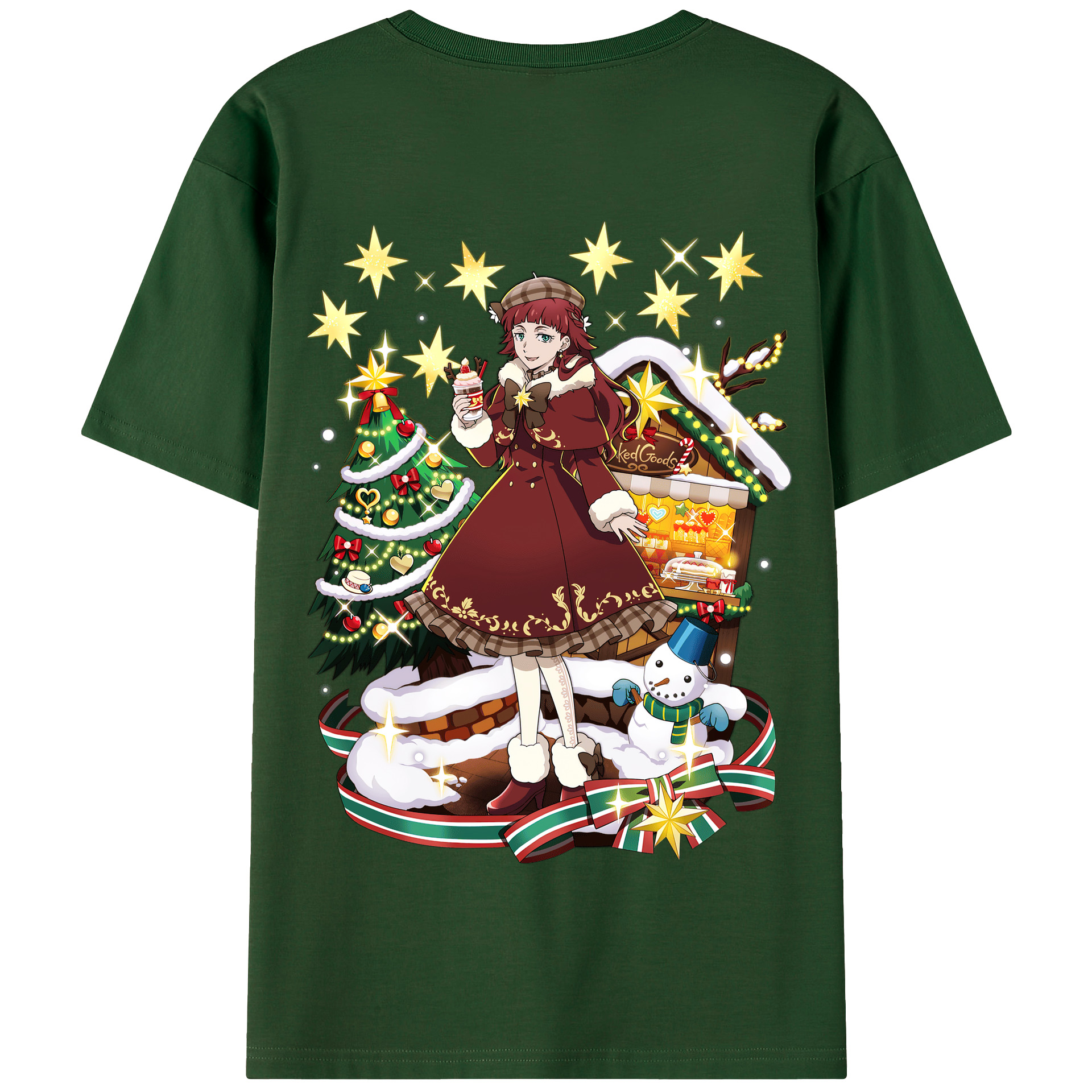 （画像用） 文豪ストレイドッグス Bungo Stray Dogs 綿100％半袖Tシャツ（背面プリント）